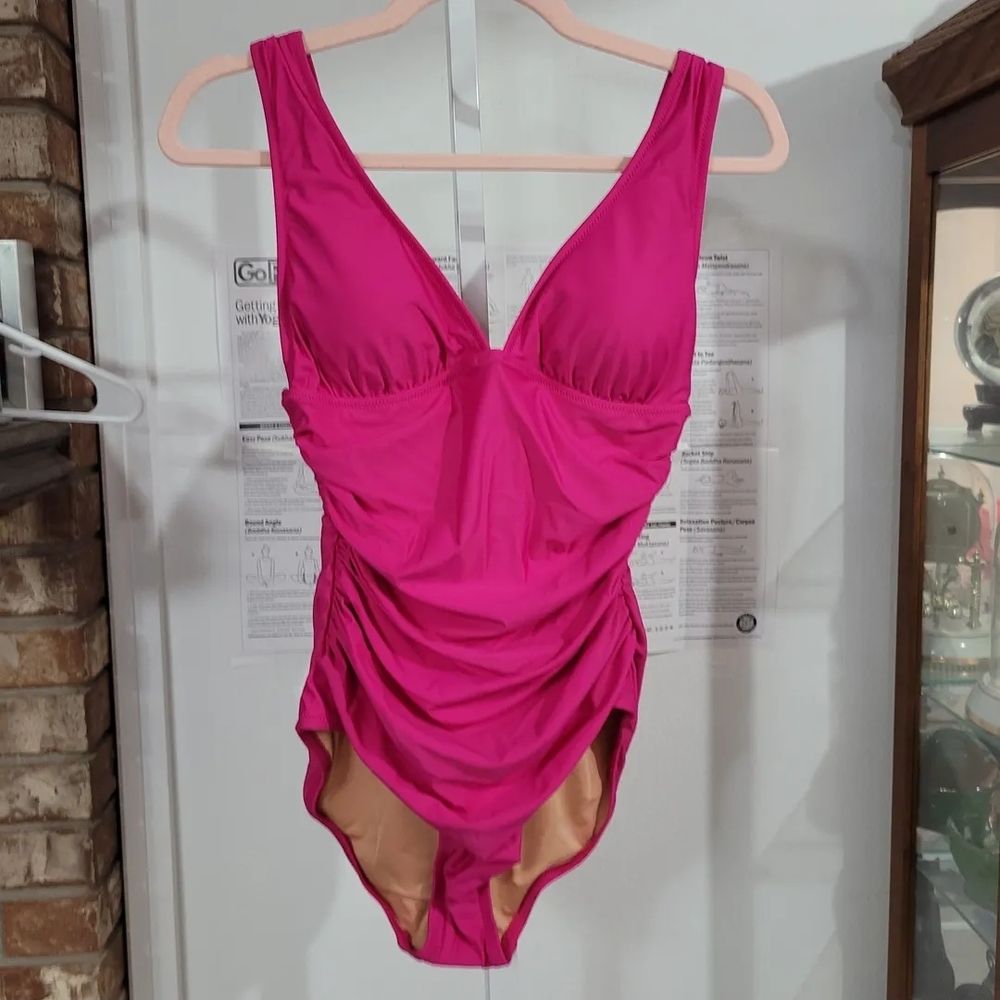 J. Crew Pink One-Piece Swimsuit
